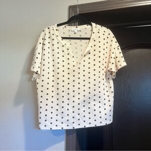 Brown spotted shirt